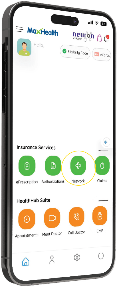 App - Select Networks